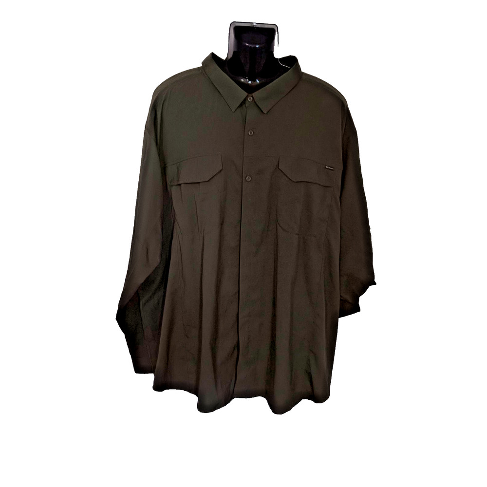 Cloumbia Men’s Long Sleeve Black Shirt Size 4TF M001